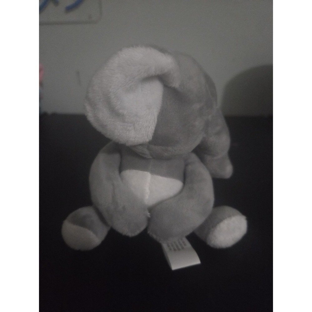 Burton + BURTON Gray Elephant Plush  Stuffed‎ Animal Baby Attachable E41 Arms 8"